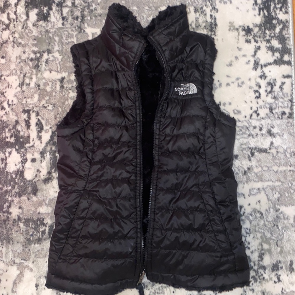 The north face vest.